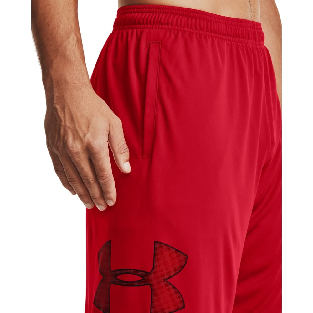 Under Armour Men's Tech Graphic 10" Shorts, Red (601)/Black, 4X-Large
