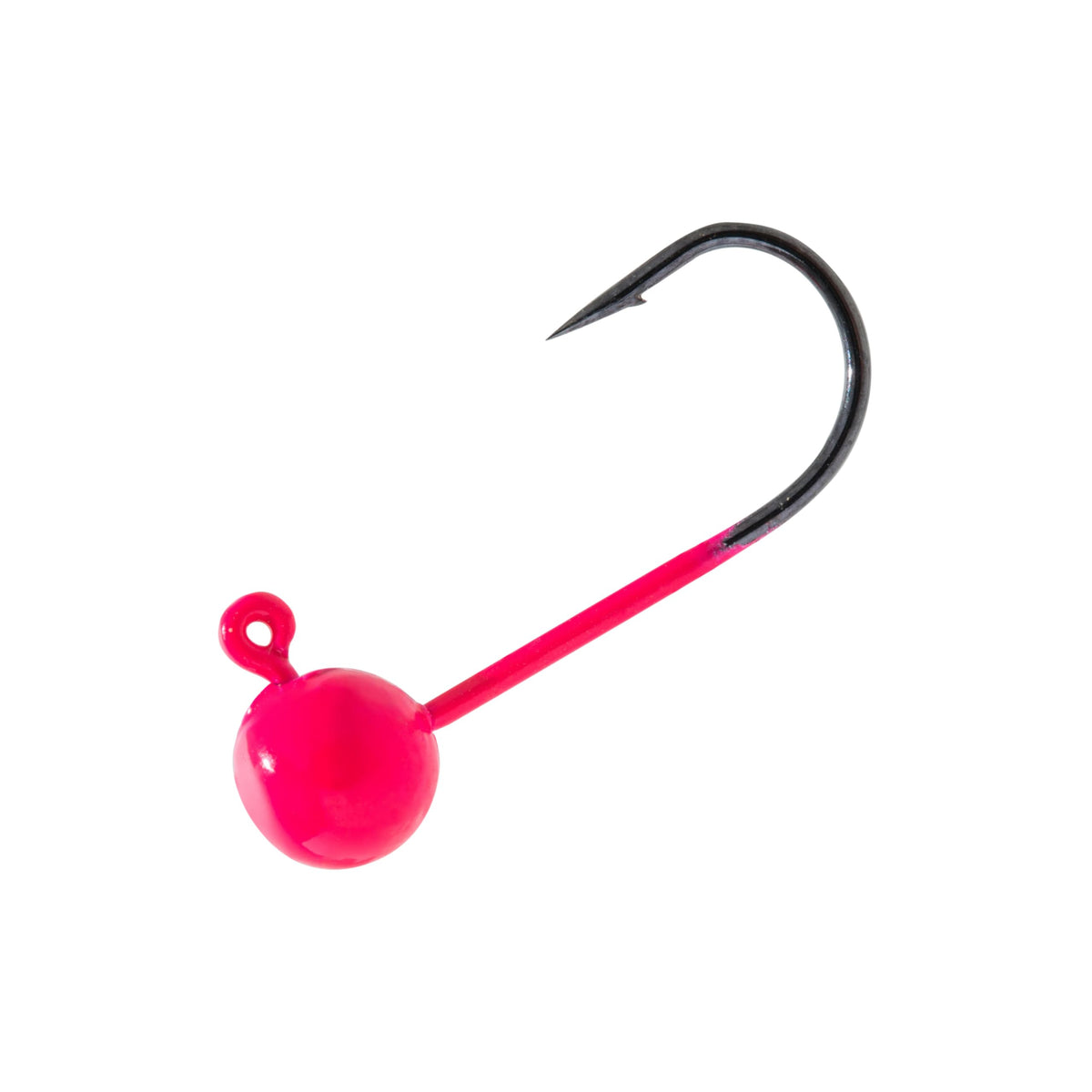Temorah Fly Tying Jig Heads (Fluorescent Pink, 1/8 OZ 50PCS)