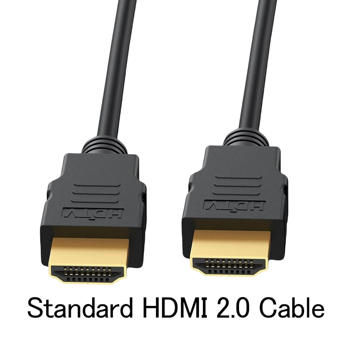 Vorothin 10 FT/3M 5-Pack, 4K 2.0 10 PS4 PS5 2.2, 3D, HDMI Cable HDMI Cable FT, Shielded HDMI Computer Monitor Cable