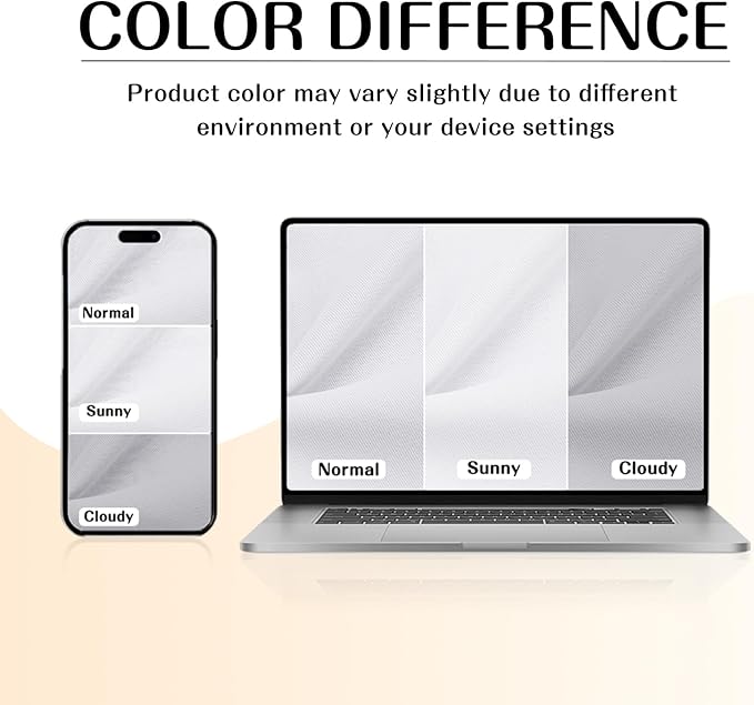 ChrisDowa Grommet Room Darkening Curtains for Bedroom and Living Room - 2 Panels Set Thermal Insulated Blackout Curtains (Greyish White, 42W x 84L)