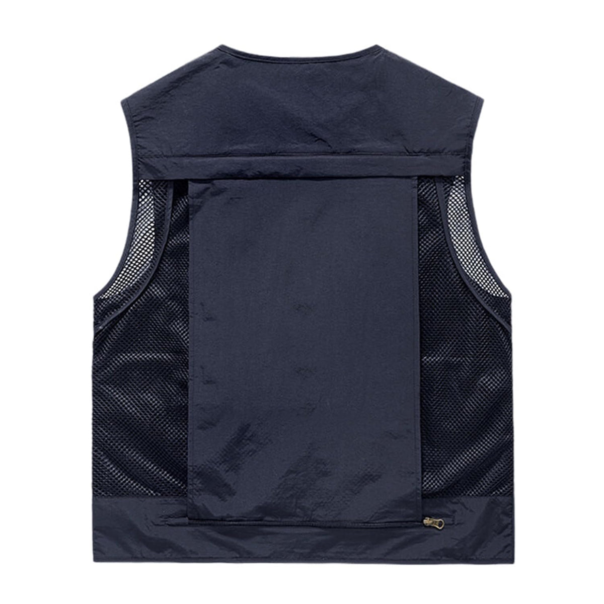 Men's & Youth Outdoor Fishing Vest,Dark Blue Work Safari Travel Photography Vests,Family Matching Hiking Waistcoat,4XL(US L)