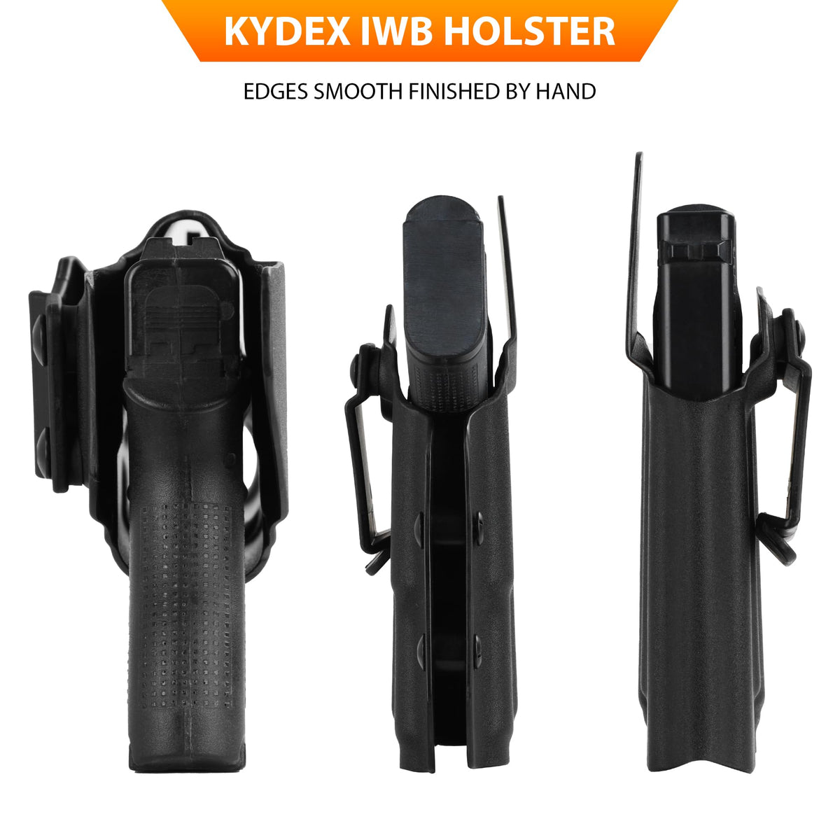 Glock 48 MOS TLR7 sub Holsters,IWB Kydex Holster for Glock 43X MOS,48 MOS with Streamlight TLR-7 Sub Flaslight,Optic Ready,Adj. Cant & Retention -Left Hand
