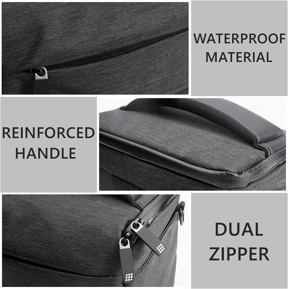 G-raphy Camera Bag Case Compact Lightweight Shoulder Crossbody Sling Waist Photography Bags for Nikon Canon Sony DSLR