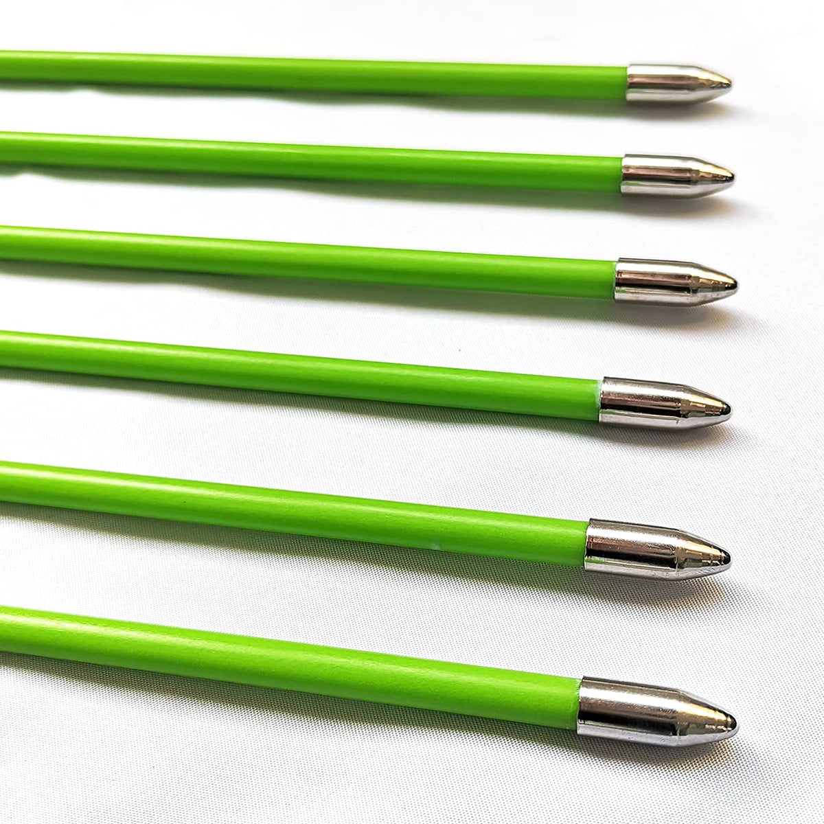 PANDARUS Youth Safetyglass Arrows 28" Fiberglass Archery 26" Target Practice Arrows(Pack of 12) (28 inch Green)