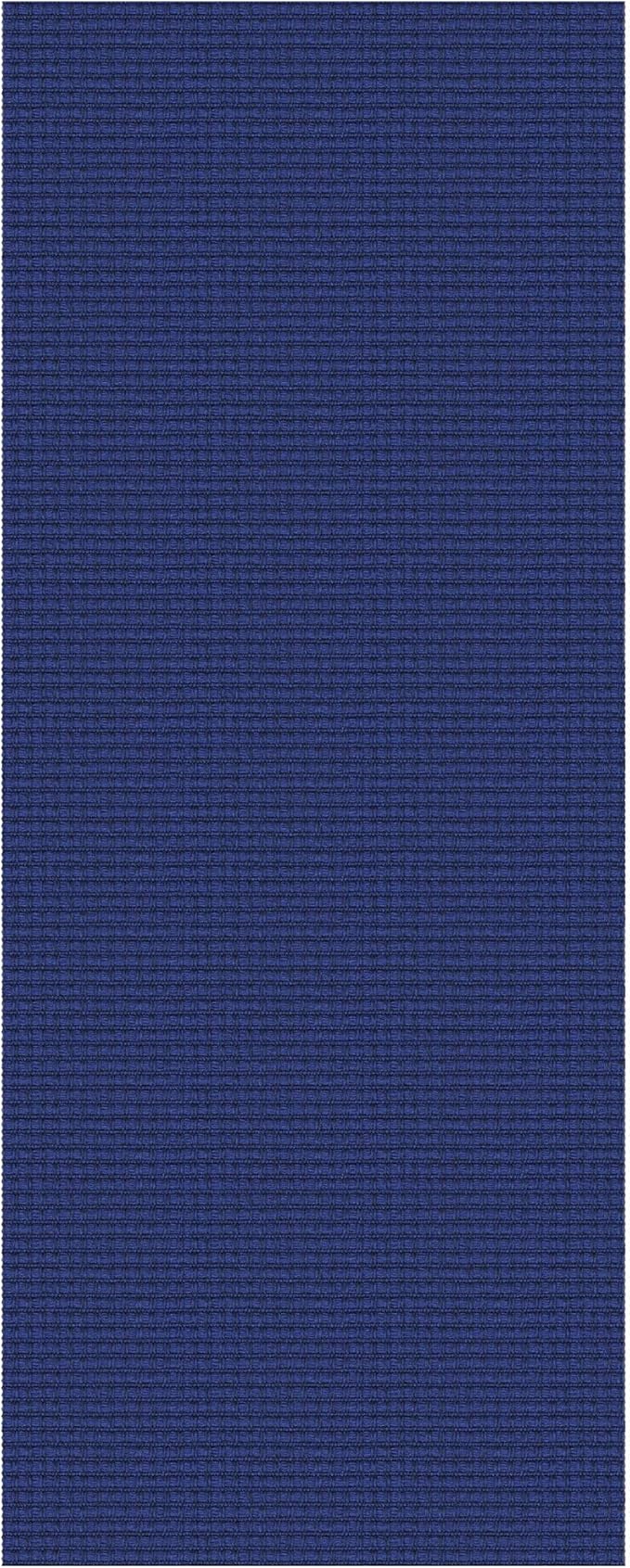 IOHOUZE Washable Runner Rug 2x5 Non Slip Runners for Hallways Entryway Runner Indoor, Kitchen Throw Rug Woven Cotton Floor Carpet for Hall Entrance Bedroom, Royal Blue/Navy