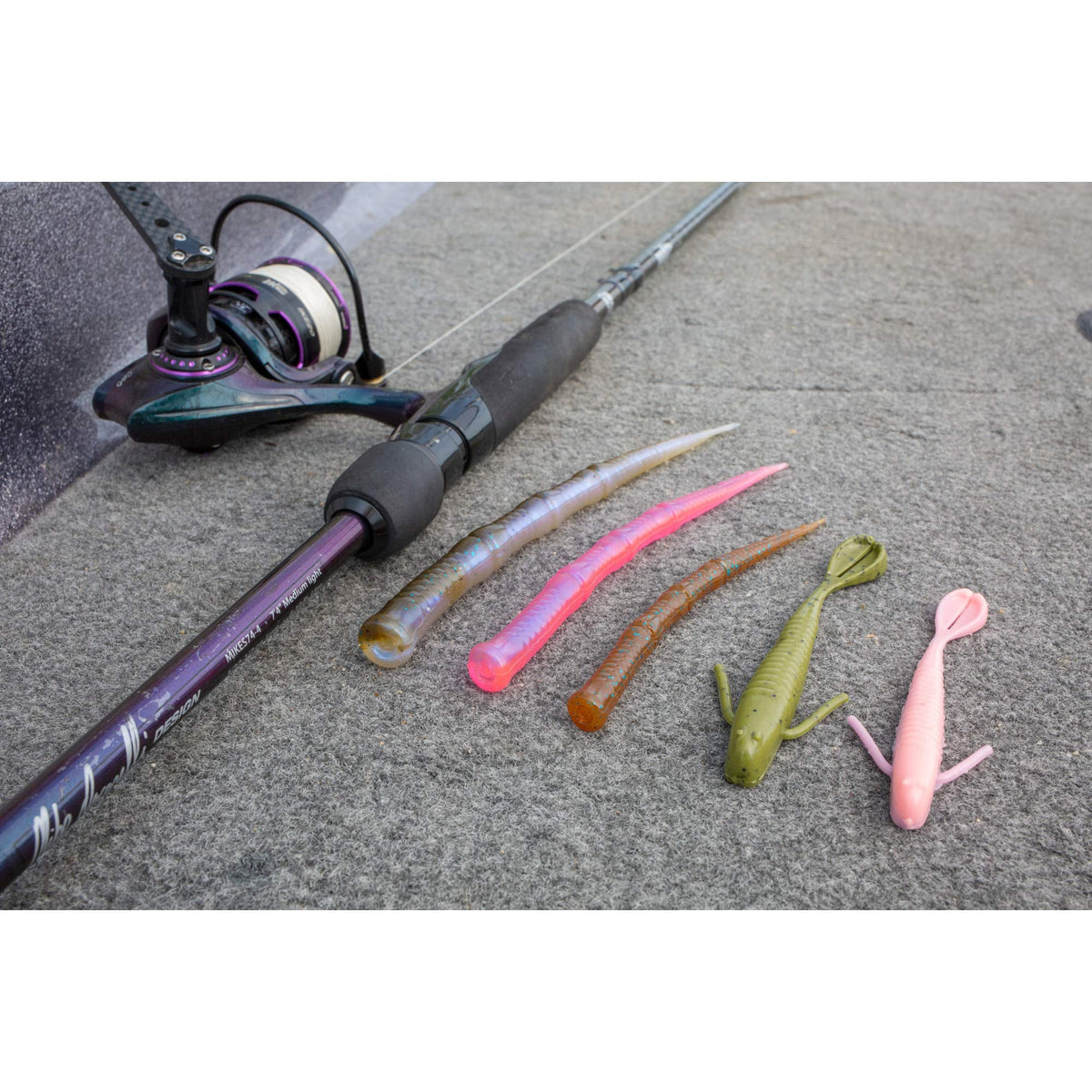 PowerBait Flute Worm - PBFW4.7-BBF