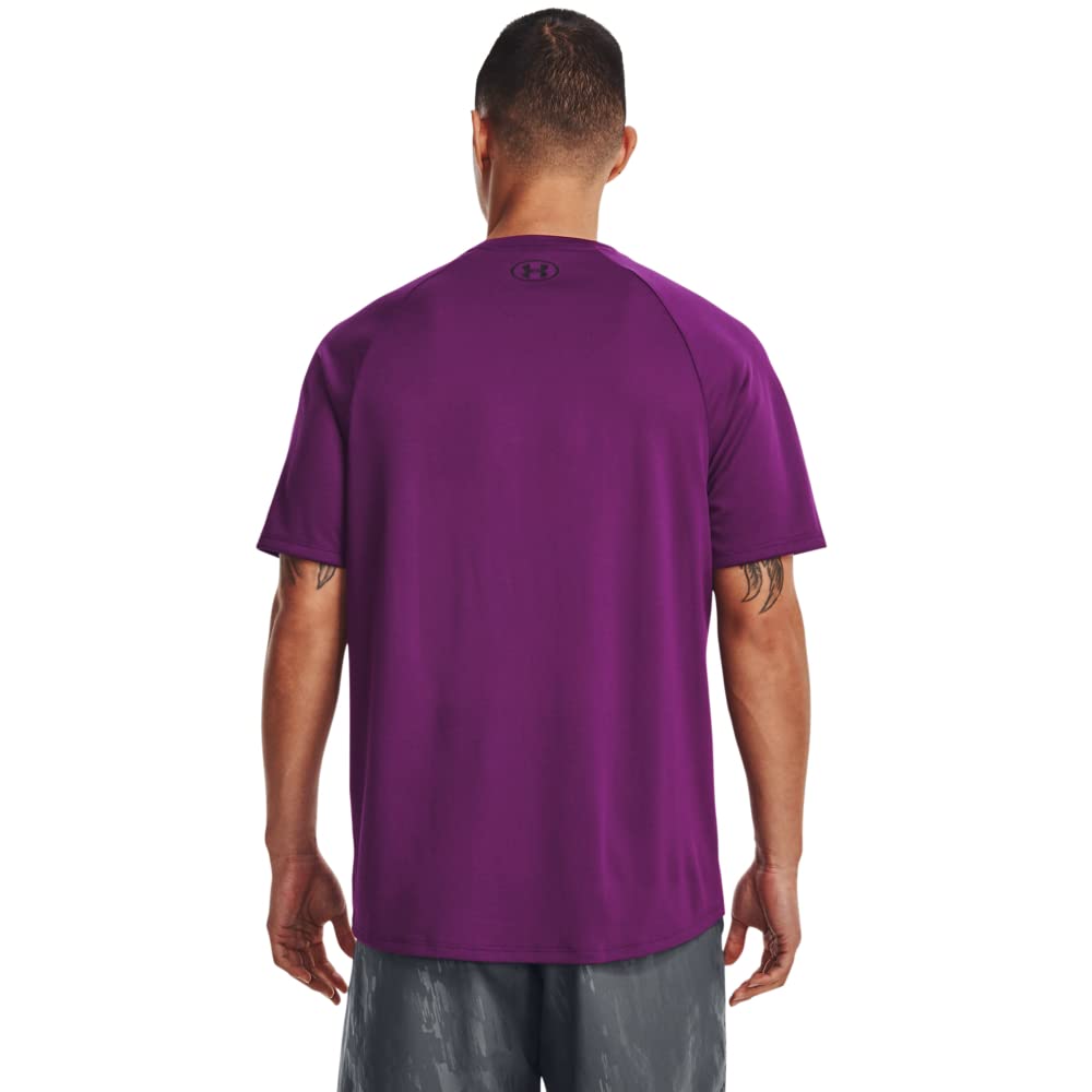 Under Armour Men's Tech 2.0 Short-Sleeve T-ShirtDISC, (514) Rivalry / / Black, Small