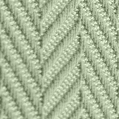 Threadmill Luxury Cotton Blankets Queen Size | All-Season 100% Cotton Blanket for Queen/Full Size Bed | Herringbone Soft Breathable | Sage Green
