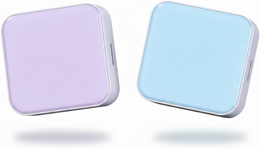 GizmoGlee 2 Pack MP3 4GB 500+ $3, Player Screen-Free Portable Music Player with Headphones & Speaker, Card Songs