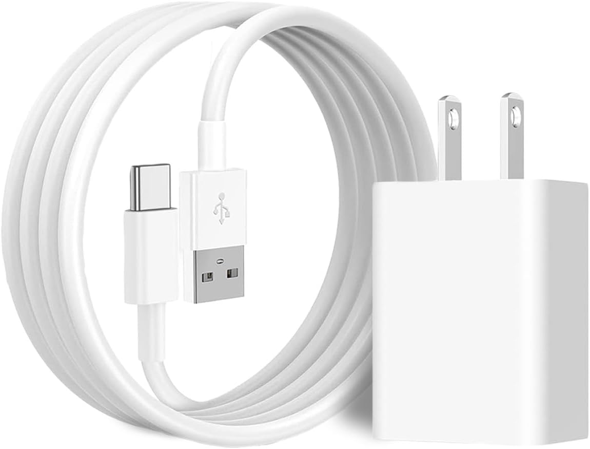 Goffeu 5V 2A 5ft USB-C Charger Cable for VAVA Baby Monitor Handheld Screen (Not for Cam) USB Wall Charger Power Adapter