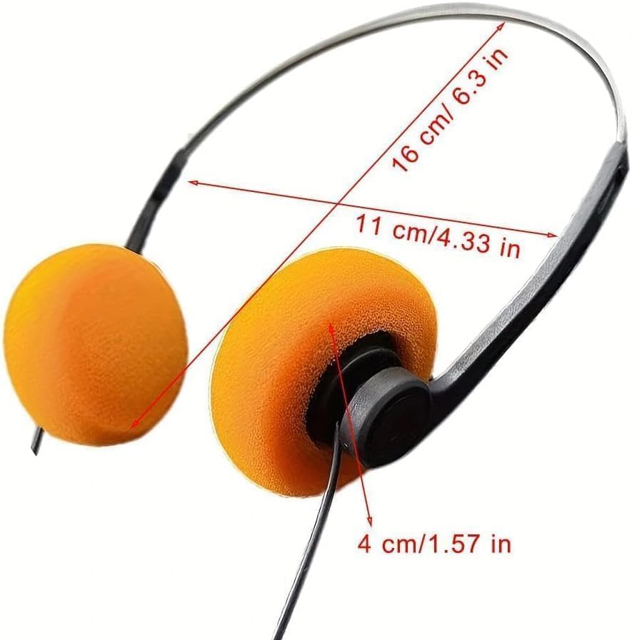 GOUDOGEDC Headset,Headphone,for Retro Over-Ear Headphone,Vintage Feelings Underwire Headphones,Retro Lightweight