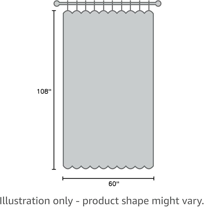 60 Inch Wide Curtains Grey for Living Room 2 Panels Set Back Tab Pocket Drape Semi Sheer Burlap Linen Extra Large Boho Farmhouse Light Gray Curtain for Bedroom Neutral Earth Width 5 x 9 FT Long 60x108