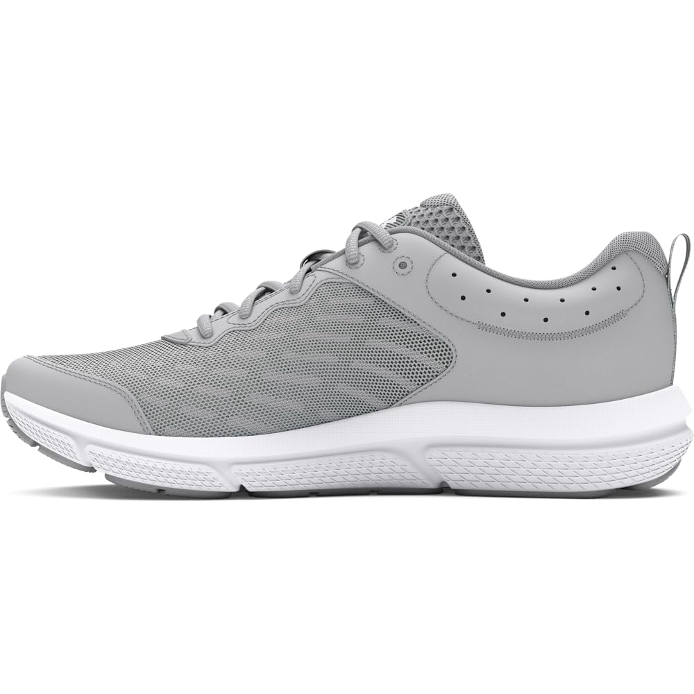 Under Armour Men's Charged Assert 10, (100) Mod Gray/Mod Gray/White, 7, US