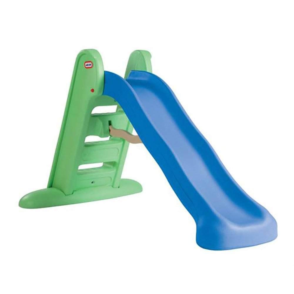 Little Tikes Easy Store Large Slide , Blue/Green