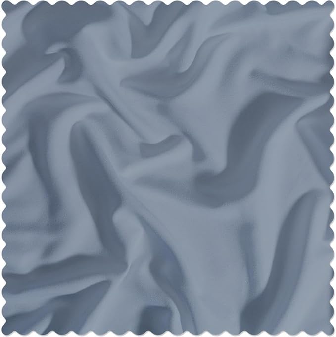 PeachSkinSheets Night Sweats: The Original 1500TC Soft Super Queen Oversized Comforter Set French Blue