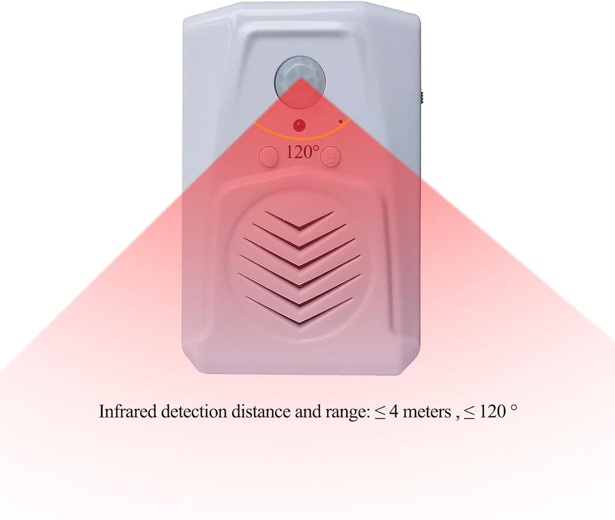 XYszpcgs MP3 Replaceable Voice PIR Infrared Motion Sensor Activated Audio Files to Play Speech for Welcome