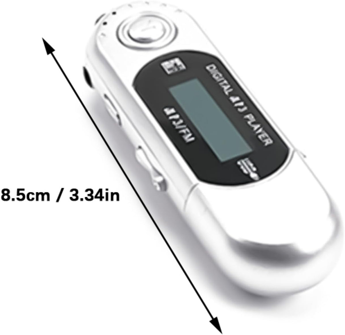 Yunyaobrand MP3 4G/8G Player with Builts in Memory Long Standbys Time and Display Screen Music Player Travel Friendly