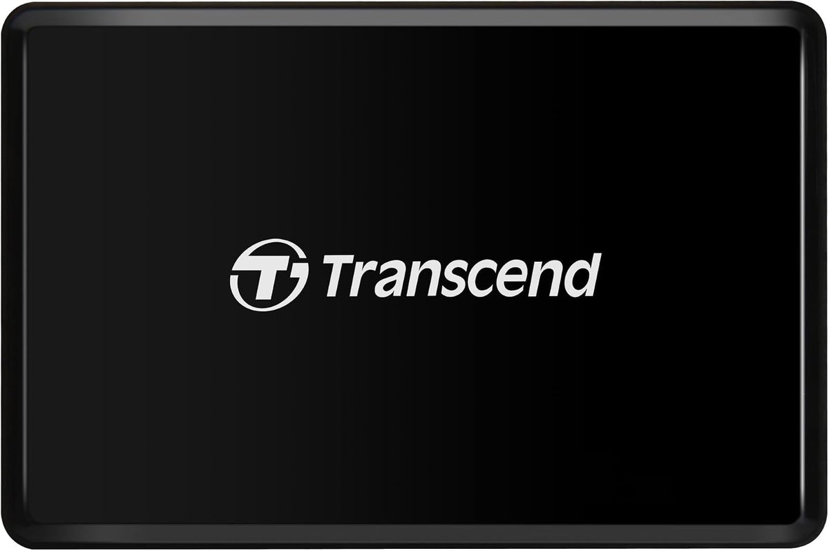 Transcend All-in-1 TS-RDF8K2 Multi Card Reader, Black, SDHC / SDXC / microSDHC / SDXC / CF UDMA, Black