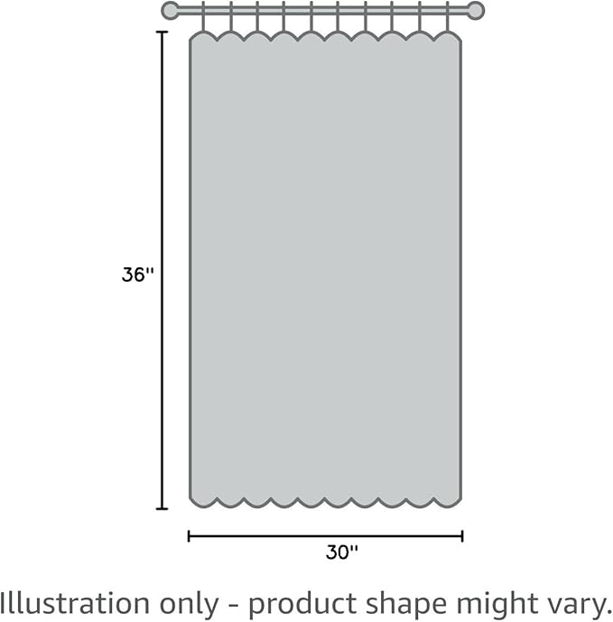 Tollpiz Grey Leaf Sheer Tier Curtain Leaves Embroidered Kitchen Curtains Rod Pocket Voile Bathroom Window Treatment for Cafe, 30 x 36 inches Long, Set of 2 Panels