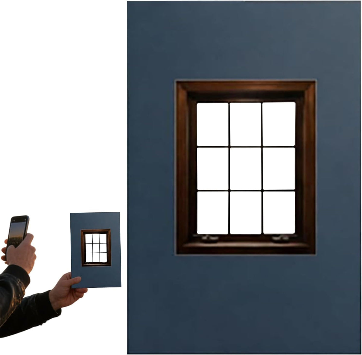 Generic Window Travel Photo Prop - Portable Fun Picture Framing Viewfinder - Travel Window Frame Photo Props |
