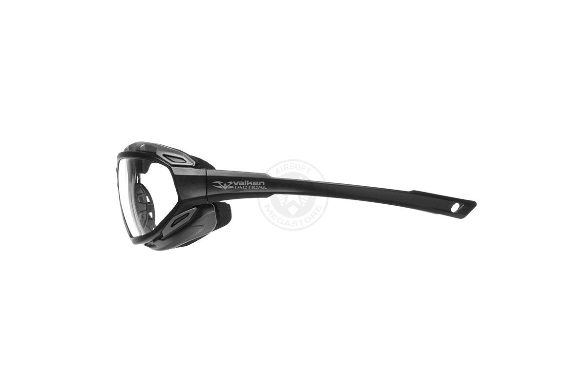 Valken Airsoft Echo Goggle, Clear Lens