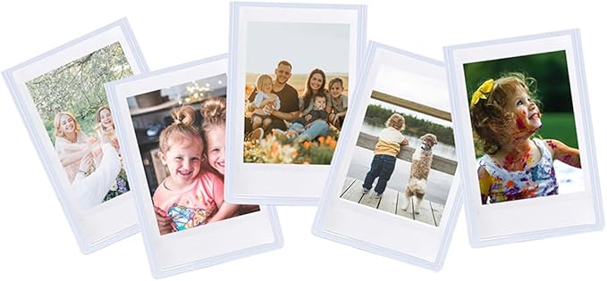 Orga'Neat 2x3 Magnetic Photo Frame Refrigerator for Fujifilm Instax Mini Instant Film, Magnet Picture Frames for Fridge Small Picture Holder for 8.6cm*5.4cm Picture -30 Pack