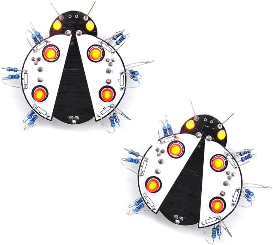GK1021 Gikfun Ladybug Electronic Soldering Practice DIY Adults STEM Practice Science Project