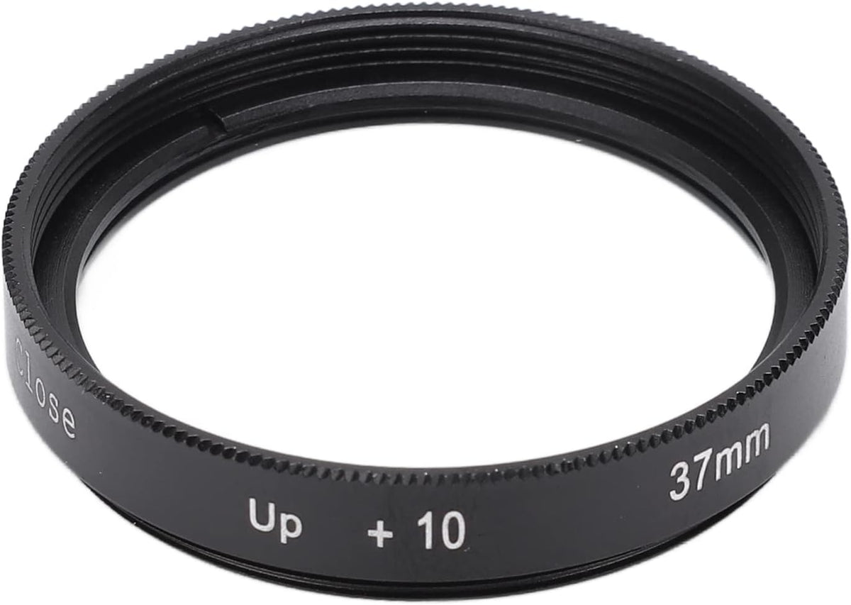GOWENIC 37mm Set (+1, 2, 4, 8 +10 Set (10 Closeup Filter and Diopters) for Digital Cameras,High Definition Macro Close