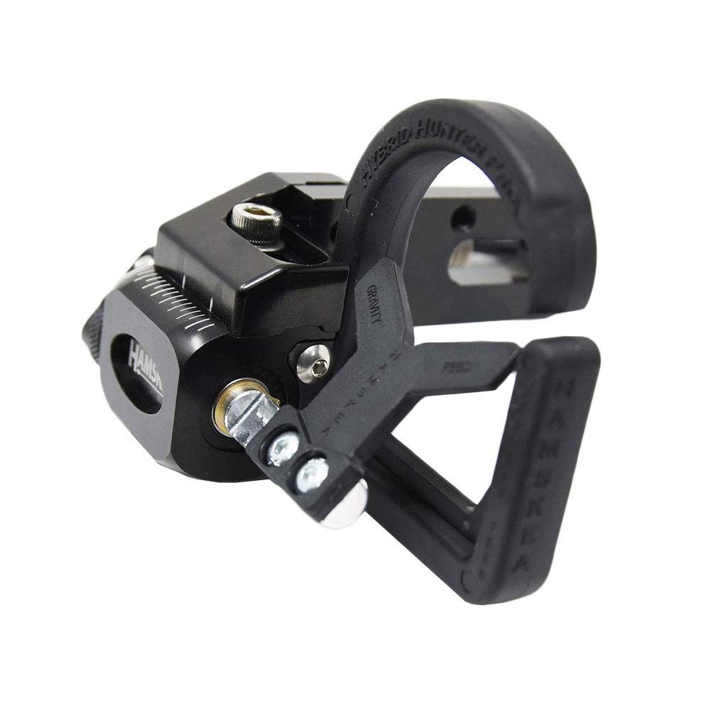 Hamskea Archery Solutions Hybrid Hunter Pro Black Left Hand Drop Away Arrow Rest (200882)