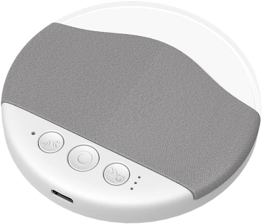 Generic Sleep Pillow Speaker, Bluetooth Under Pillow Speaker for Sleeping with White Noise and Timer for Adults Side