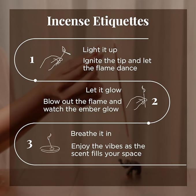 Folkulture Incense Sticks with Holder (100 Sticks)| Oud Luxury Incense Stick For Meditation, Aromatherapy, Prayer, Gifts for Women | No Charcoal,Organic,Non Toxic, 45 Mins, Long Burning Insence-Sticks