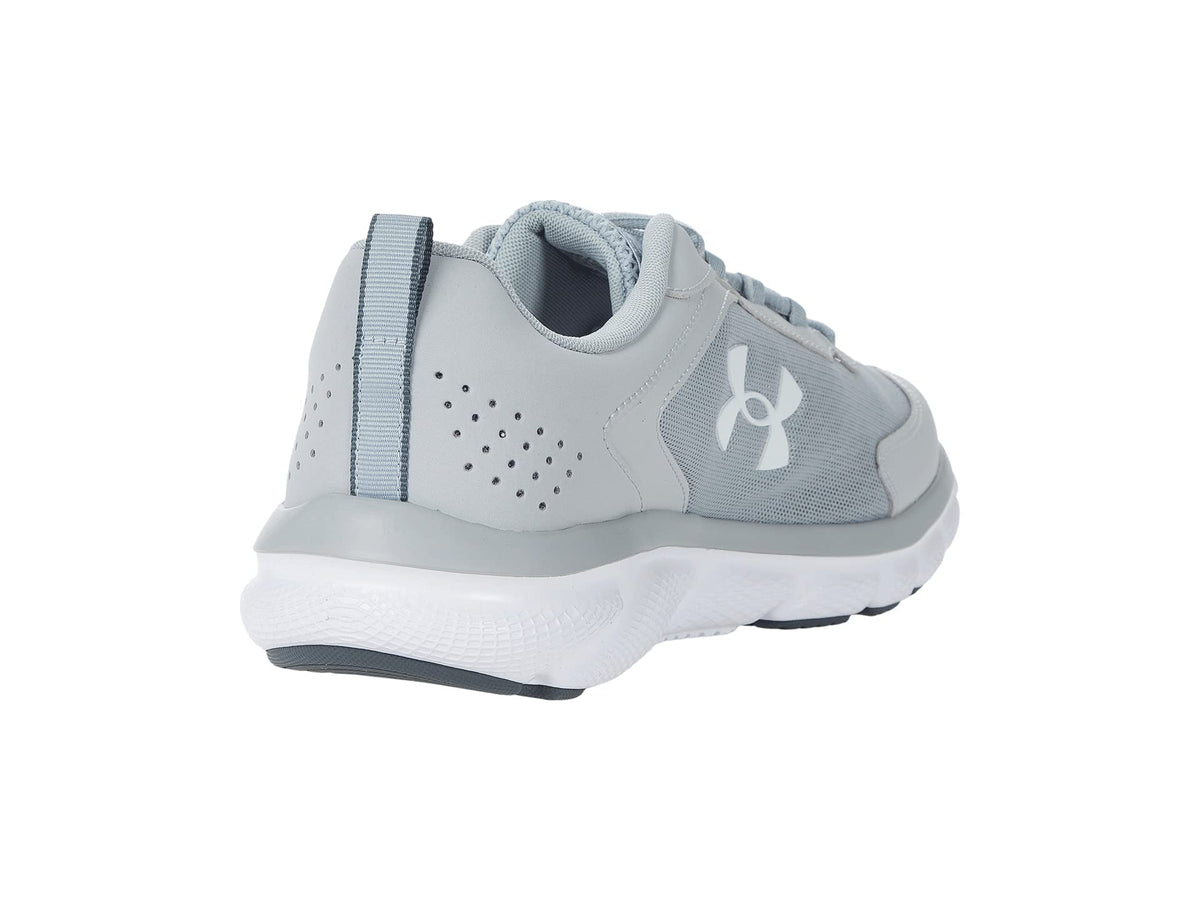 Under Armour Men's Charged Assert 9, Mod Gray (101)/White, 9 X-Wide US
