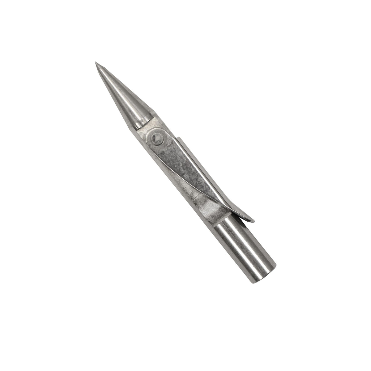 Scuba Choice Palantic 3" Spearfishing Speargun Tip – 6mm Thread Compatible with JBL Spearguns, Stainless Steel Rockpoint with Single Wing Barb for Ice Fishing, Cold-Water Precision Hunting Gear
