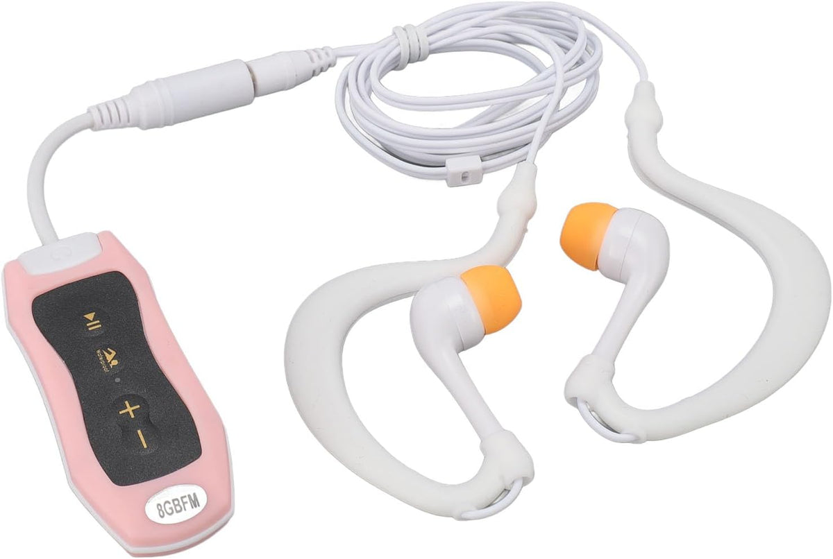 GLOGLOW MP3 Swimming, 8GB Swimming, 8GB Nan Player for Running, Durable Design, Long Battery Life, Storage for Running