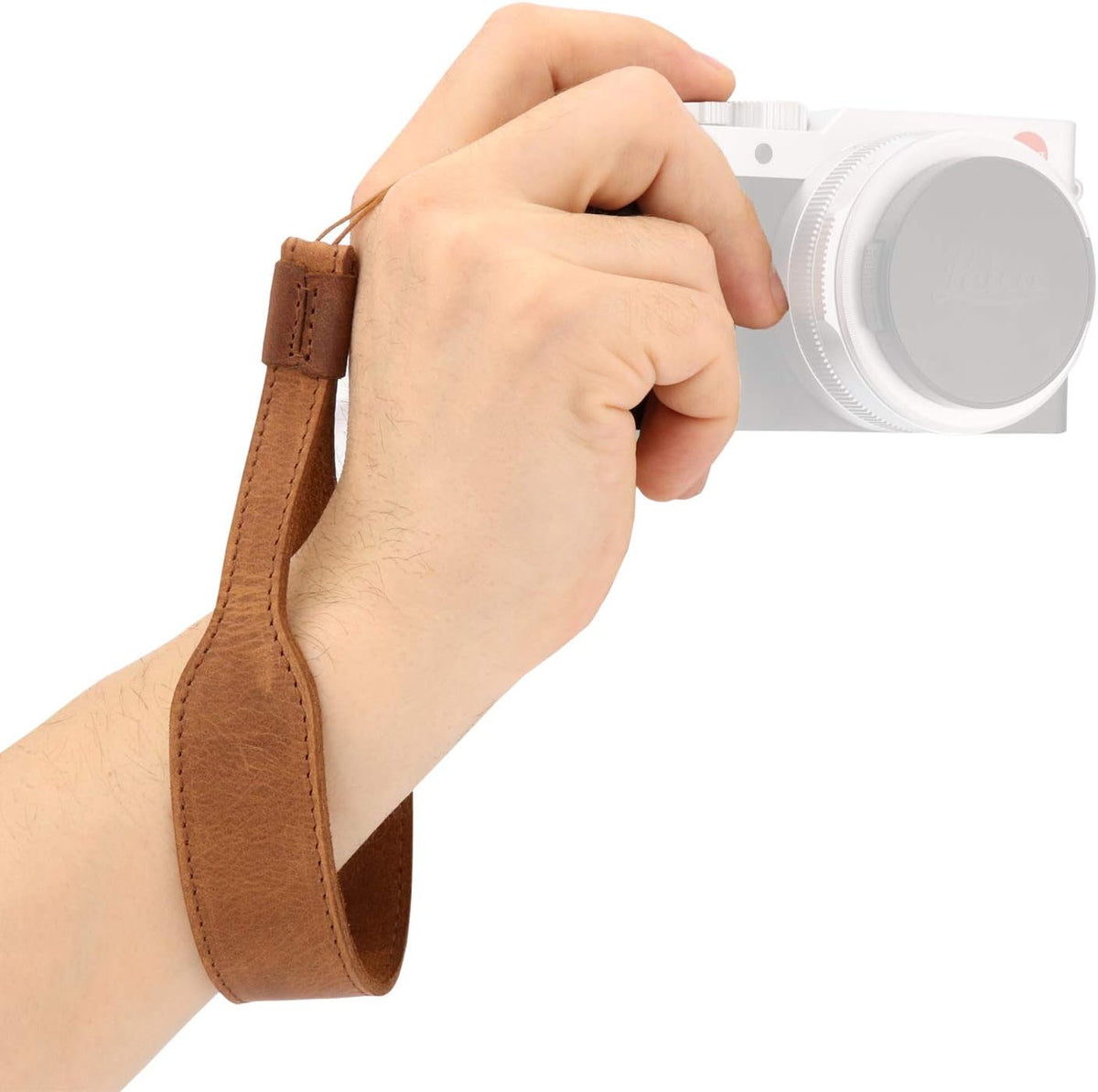 Genuine Leather Wrist Strap for SLR & DSLR Cameras