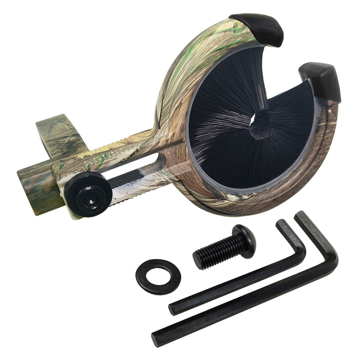 longbowmaker Whisker Biscuit Quick Shot Archery Arrow Rest - Full Containment Brush Rest for Accurate Shots for Left and Right Bow (Combo)