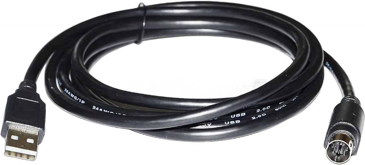 Generic MD6 6-Pin Programming (1.8M,Black) USB to Adapter Cable for Toyota Diagnostic Tool Update