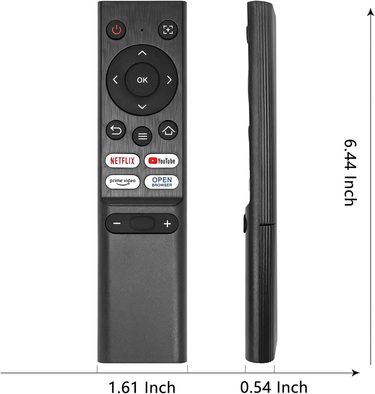 Citivisoivd D1 Replacement Remote for Mini Projector,Compatible with EAZZE Projector.