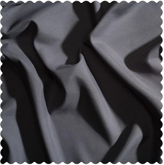 PeachSkinSheets Night Sweats: The Original 1500TC Soft Super Full/XL Full Oversized Comforter Set Graphite Gray