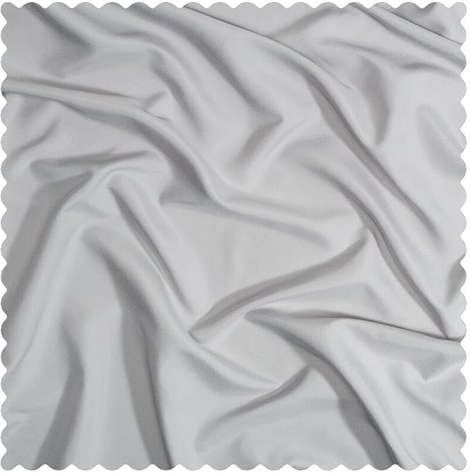 PeachSkinSheets Night Sweats: The Original 1500TC Soft Super King/Cal King Oversized Comforter Set Brushed Silver