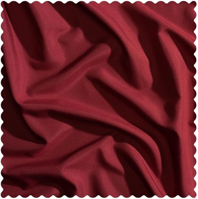 PeachSkinSheets Night Sweats: The Original 1500TC Soft Super Full/XL Full Oversized Comforter Set Deep Crimson Red