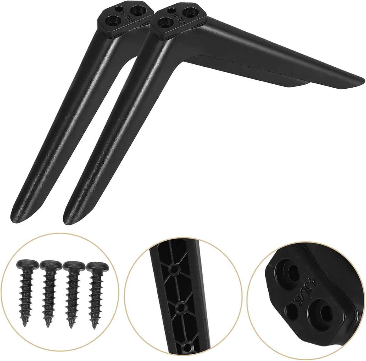 Cabilock 2pcs TV Stand Mounting Screws Replacement for Small TVs