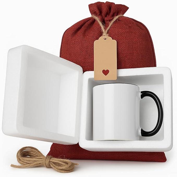 Personalized Coffee Mug | Custom Photo, Text, or Logo Cup (11oz, Red Rim, Inner, and Handle) |Dishwasher & Microwave Safe |Unique Gift for Men & Women –Taza Personalizada