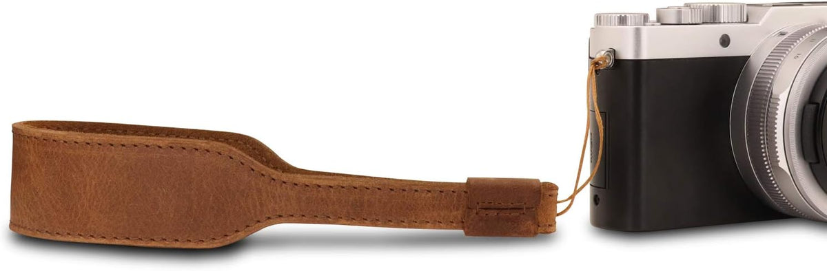 Genuine Leather Wrist Strap for SLR & DSLR Cameras