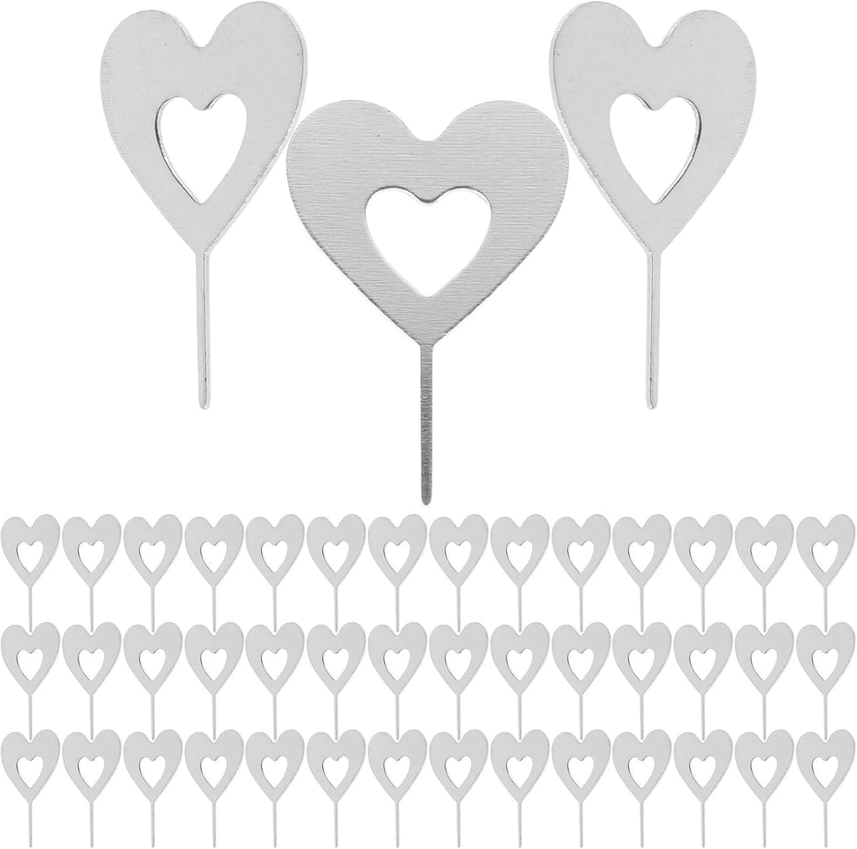 100pcs Set Reset KALLORY Sim Card Ejector Tool with Heart-Shaped Pins Mobile Phone Sim Tray Removal Needles