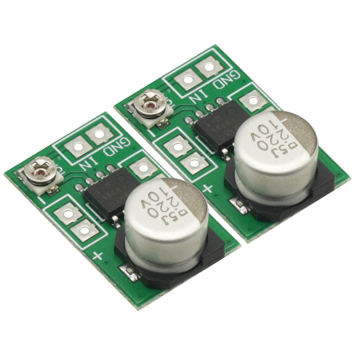 GODIYMODULES 2PCS LM386 750MW 3~12 5V Adjustable Mini Audio Power Amplifiers Home Board Micro Amplifier Module Max High
