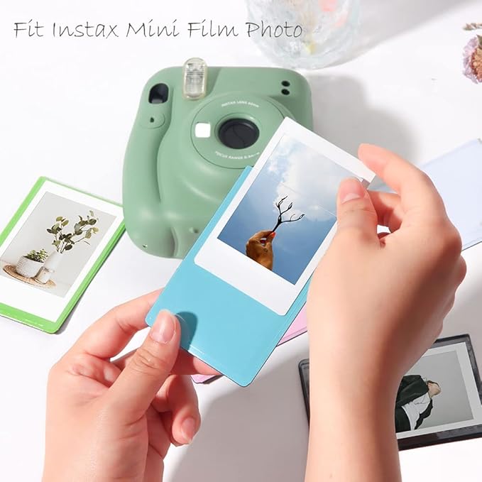 Orga'Neat 2x3 Magnetic Photo Frame Refrigerator for Fujifilm Instax Mini Instant Film, Magnet Picture Frames for Fridge Small Picture Holder for 8.6cm*5.4cm Picture -30 Pack