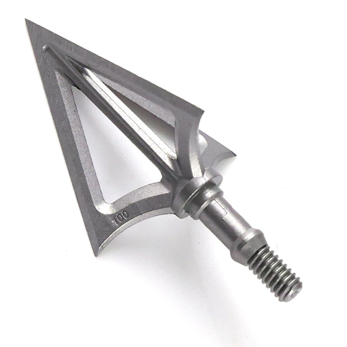 Moyujian 6 Packs of 100 Wide Heads, broadheads 100 Grain (100 Grain Silver)