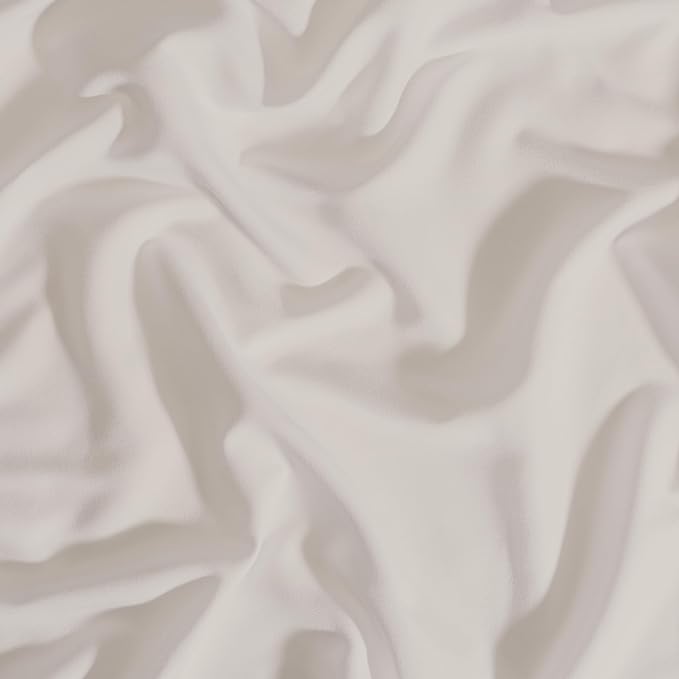 PeachSkinSheets Night Sweats: The Original 1500TC Soft Super Twin/XL Twin Oversized Comforter Set Toasted Marshmallow
