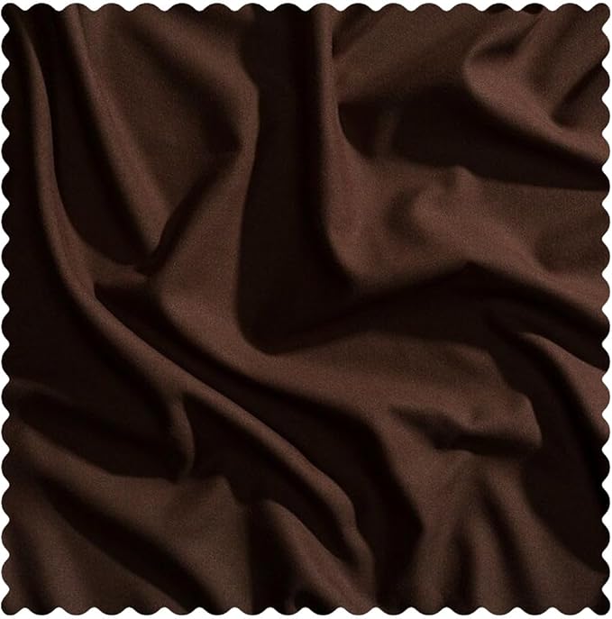 PeachSkinSheets Night Sweats: The Original 1500TC Soft Super Twin/XL Twin Oversized Comforter Set Chocolate